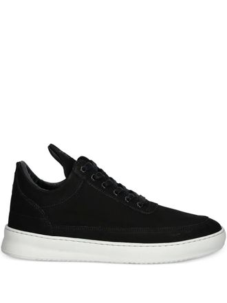 Filling Pieces lace-up sneakers - men - Rubber/Fabric/Nubuck Leather - 46 - Black