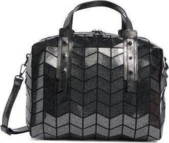 Patrizia Luca Glitter Top Handle Bag in Silver Glitter at Nordstrom Rack