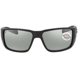 Costa BLACKFIN PRO Grey Silver Mirror Polarized Glass Mens Sunglasses 6S9078 907804 60