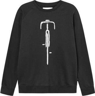 Dedicated Sweatshirt Malmoe Bike Front Pullover f&uuml;r Herren | schwarz