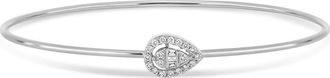 Bony Levy 18K Gold Mika Diamond Bangle Bracelet in 18K White Gold/diamond at Nordstrom, Size 7