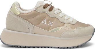 Sun 68 Big Ally Teddy - Dames - Sneakers - Beige - 41 EU - Schoenen
