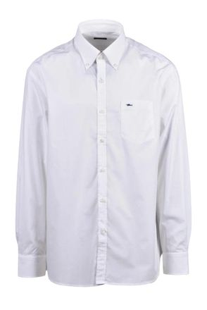 Paul & Shark White Cotton Men Shirt