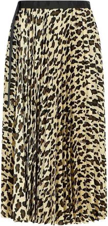 sacai Beige Polyester Skirt