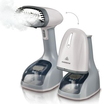 KASANOVA Ferro da stiro verticale pieghevole 1500 W tortora