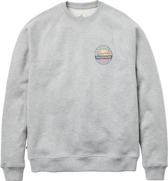 Passenger Odyssey Organic Cotton Sweater Pullover f&uuml;r Herren | grau