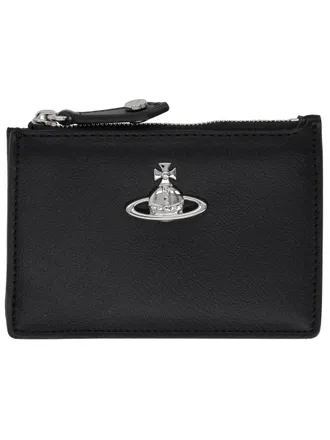 Vivienne Westwood Card Holder With Orb Detail