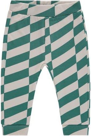 Babyface Asymmetrical Print Sweatpants in Green at Nordstrom, Size 24M