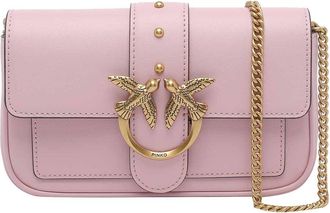 Pinko Pink Love One Pocket Crossbody Bag