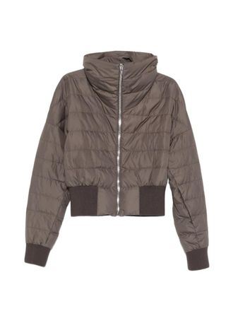 Moncler Grey Quilted Jacket