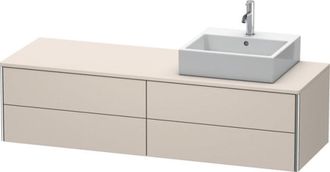 Duravit Mueble De Pared Duravit Xsquare 160,0 X 54,8 Cm, 4 Cajones