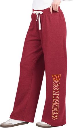 G-III 4Her by Carl Banks Womens G-III 4Her by Carl Banks Burgundy Washington Commanders Field Sweatpants at Nordstrom, Size Small