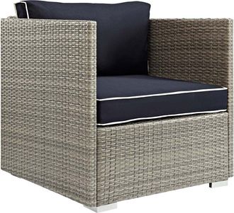 ModWay Discontinued Modway Repose Outdoor Patio Wicker Rattan Armchair