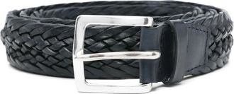 Orciani Braided Leather Belt
