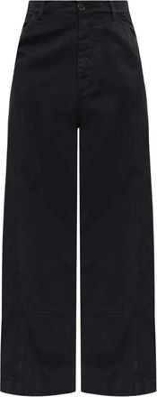 Marni Broeken, Heren, Zwart, M, Katoen, Wide-leg Jeans