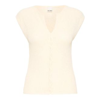 Ichi Tejido - Knitwear - Mujer - Beige - 2XL
