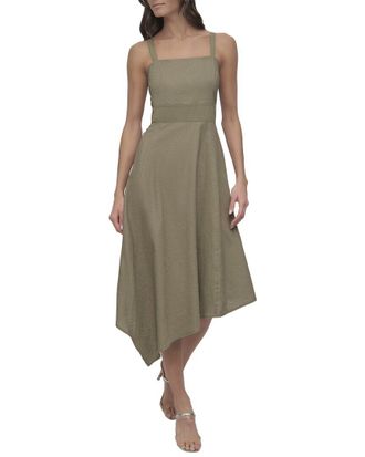 DKNY Dkny Linen-Blend Dress