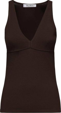 Max Mara Sleeveless Viscose Top