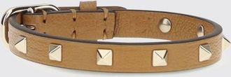 Valentino Garavani Bracciale Rockstud in pelle di capra con borchie