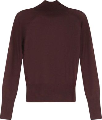 Joseph Loftus Turtleneck Sweater - Dames - Coltruien - Bruin - L - Kasjmier - Truien & Vesten