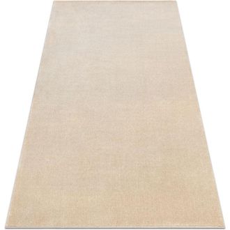 RugsX Moqueta Seduction Crema 34 Suave, Duradero, Dormitorio, Hotel Beige 150x250 Cm