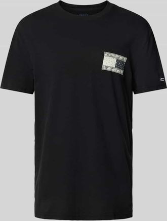Tommy Jeans Regular Fit T-Shirt aus reiner Baumwolle in Black, Gr&ouml;&szlig;e XS