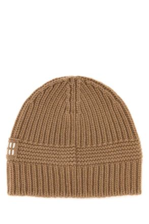 Miu Miu Biscuit Stretch Wool Beanie Hat