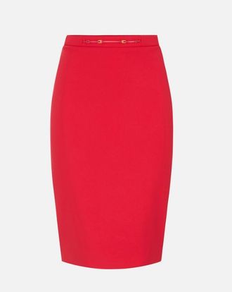 Elisabetta Franchi rok met juweeldetail