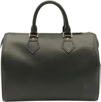 Louis Vuitton Pre-owned Speedy 25 Handtas - Dames - Vintage Handtas - Zwart - ONE Size - Leer - Vintage