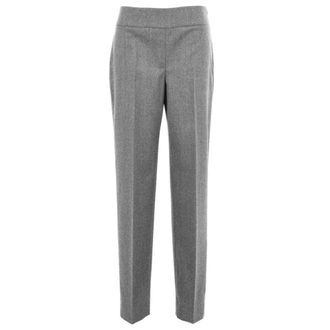 Aspesi Chinos - Dames - Chinos - Grijs - L - Katoen - Broeken