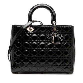 Dior Borsa a mano vintage in pelle Pre-owned - - Pre-owned - Donna - Nero - ONE SIZE
