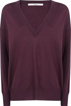 Nuur Sweater V Neck Long Sleeves