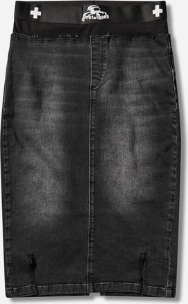Prototypes Women s Denim Pencil Skirt Black