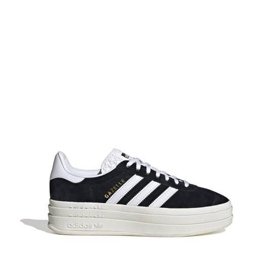 adidas Originals Gazelle Bold sneakers zwart/wit van € 72,00 op