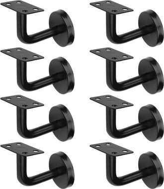 OEM Juego De 8 Soportes Para Barandillas De Escaleras, De Acero Inoxidable, Con Capacidad De Carga M&aacute;xima De 60 Kg, Para Barandillas De Escaleras Interior
