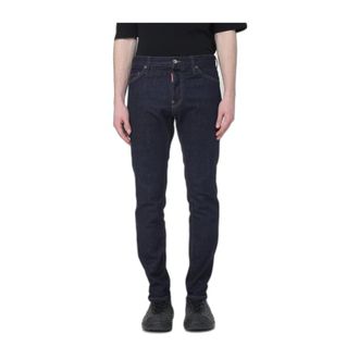 Dsquared2 Teddy Jeans - Heren - Jeans - Blauw - Maat: L Katoen