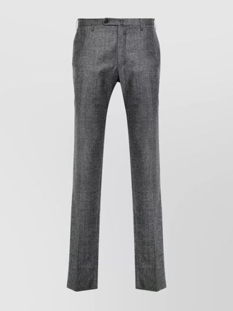 Incotex virgin wool straight-leg trousers