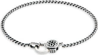 Good Art Hlywd Mens 4A Sterling Silver Curb Chain Bracelet at Nordstrom, Size 16 Mm