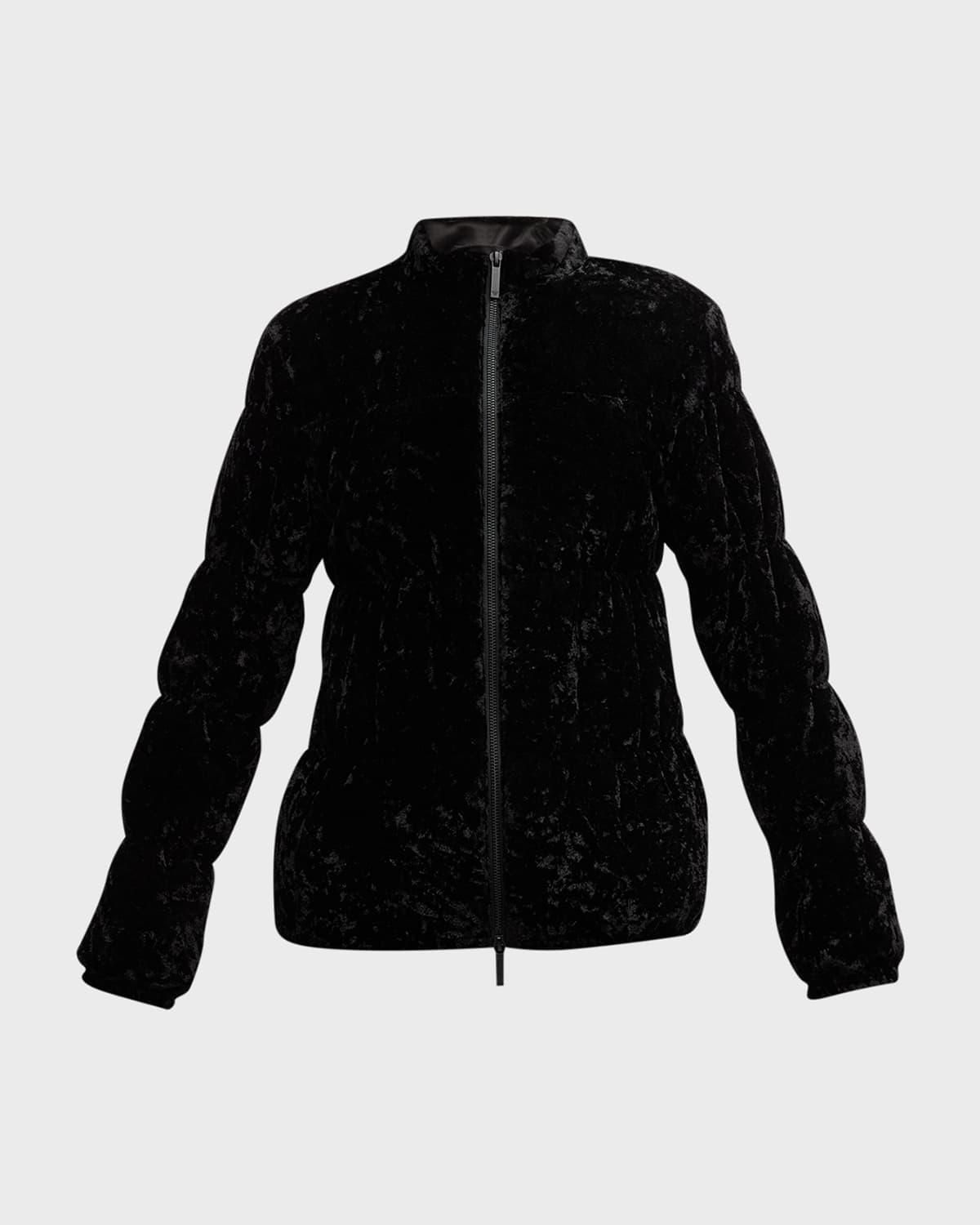 アルマーニ　EMPORIO ARMANI GENUINE DUCK DOWN Emporio Armani Goose Down Jacket With Design from $520.00