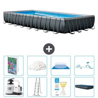Intex Piscina Ultra Xtr Rectangular - 975x488x132 Cm - 9-piezas S675