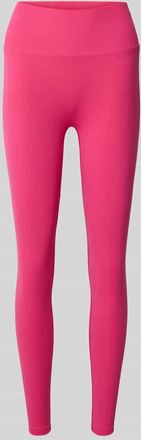 Fabletics Leggings mit elastischem Bund und Label-Detail in Pink, Gr&ouml;&szlig;e XL