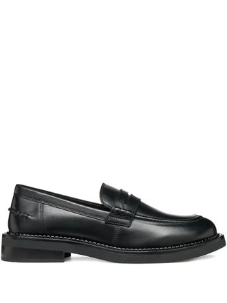 Geox penny-slot loafers - Black
