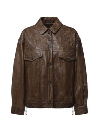 Golden Goose Giacca in pelle Golden Goose