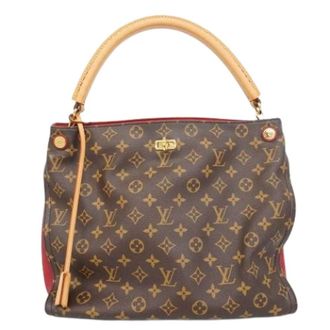 Louis Vuitton Pre-owned Handbags, female, Brown, Size: ONE SIZE Pre-owned Gaia Handbag