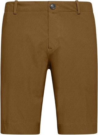 Roberto Ricci Design Stretchy Surf Shorts met Vintage Print - Heren - Bermuda - Bruin - XL - Korte Broeken