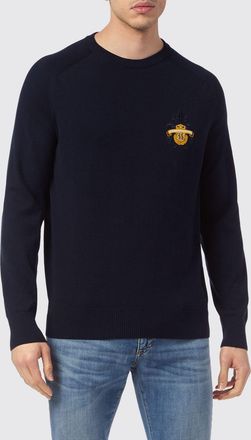 Billionaire Boys Club Maglia girocollo in cotone con logo a contrasto sul petto