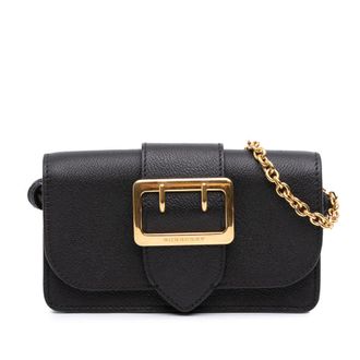 Burberry Pre-owned Burberry Mini Soft Grain Calfskin Buckle Crossbody Ladies NWQ9IFTI4E3TTQX4
