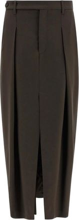 Brunello Cucinelli Mujer, Faldas, Marrón, Talla: S