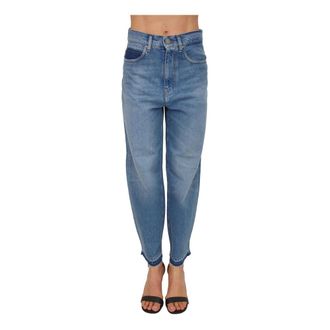 Pinko 5 Tasche Denim - female - PINKO - Loose Fit Jeans - Blue - W24 - Jeans