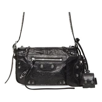 Balenciaga Le Cagole Xs Flap Bag Black 719082210KR1000